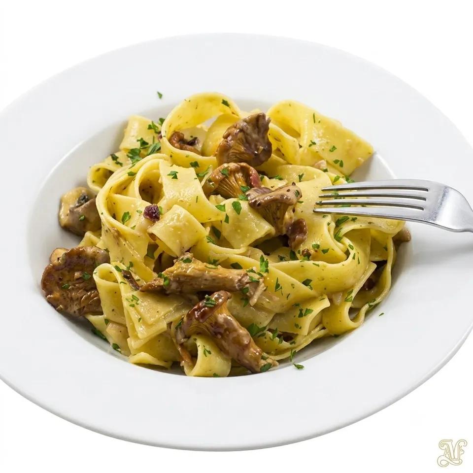 Pasta Funghi Porcini e Speck