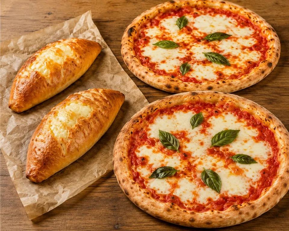 2 Soufflé Poulet + 2 Pizza Margherita