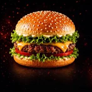 Cheeseburger Viande