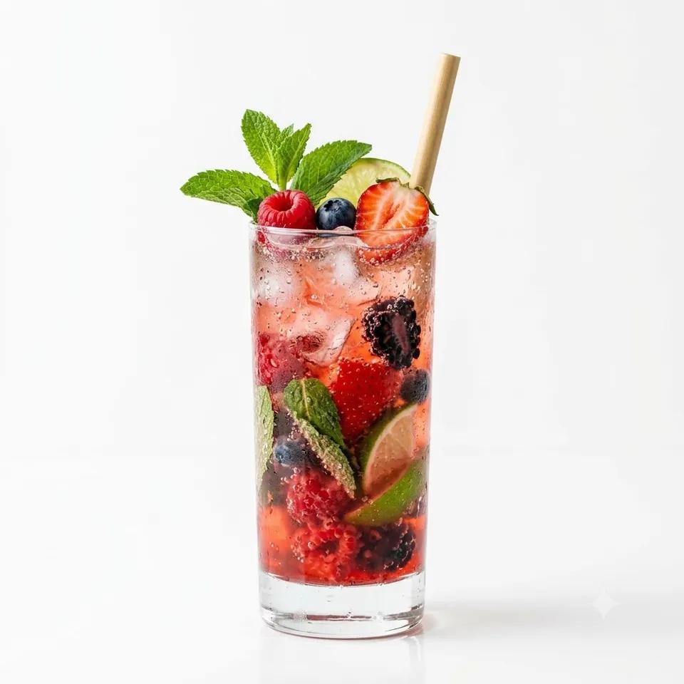 Mojito fruits rouge