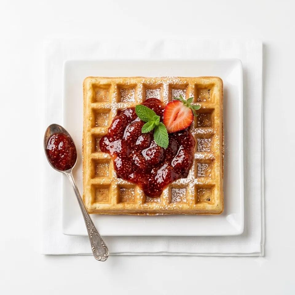 Gaufre Confiture