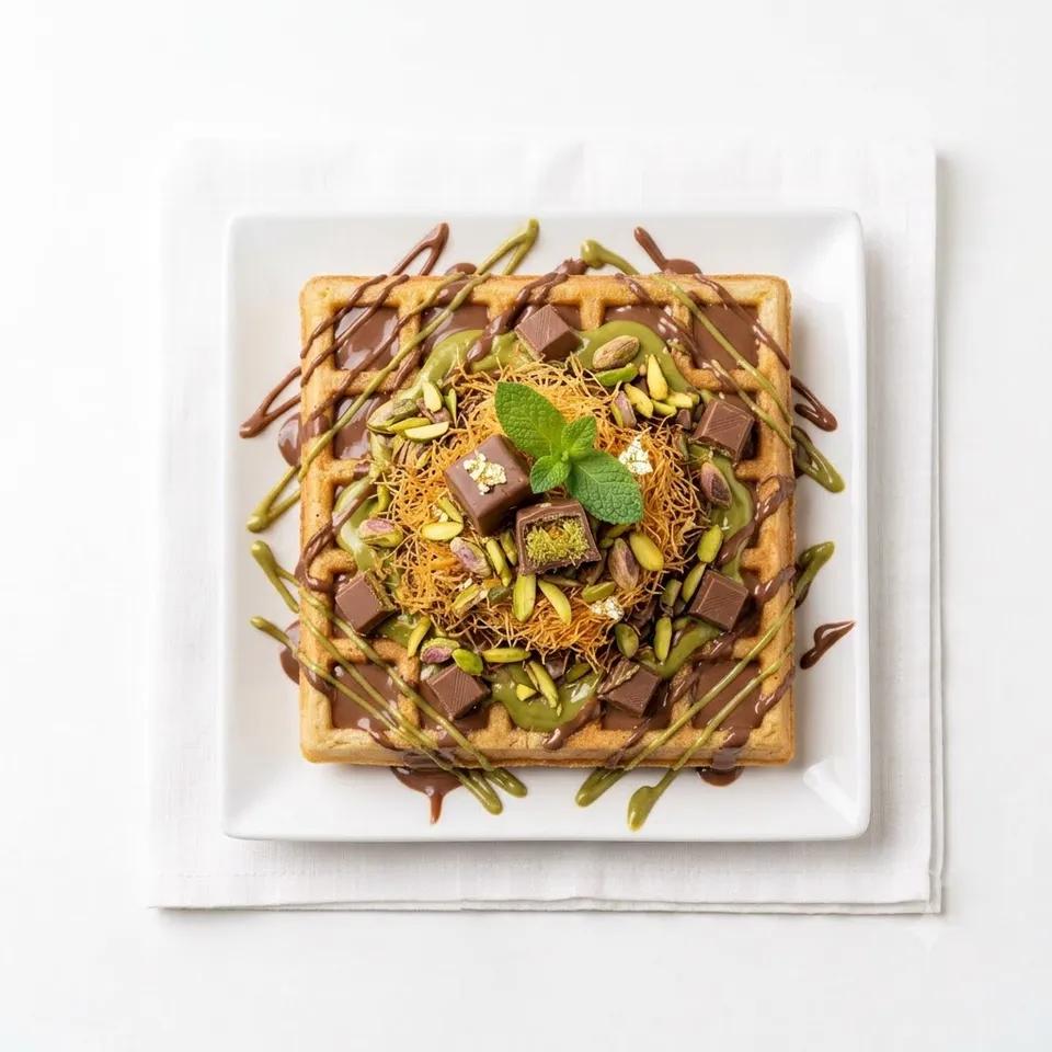 Gaufre chocolat Dubaï