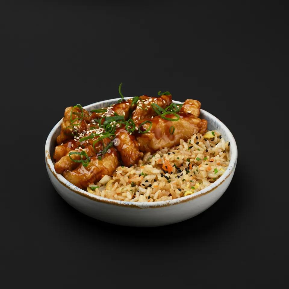 Chicken Korean Barbecue Bowl
