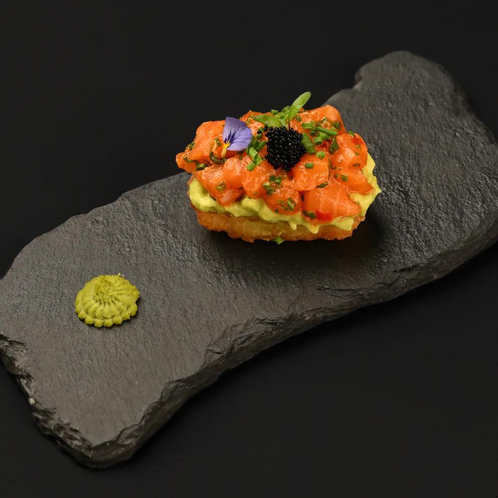 Crispy Rice Saumon