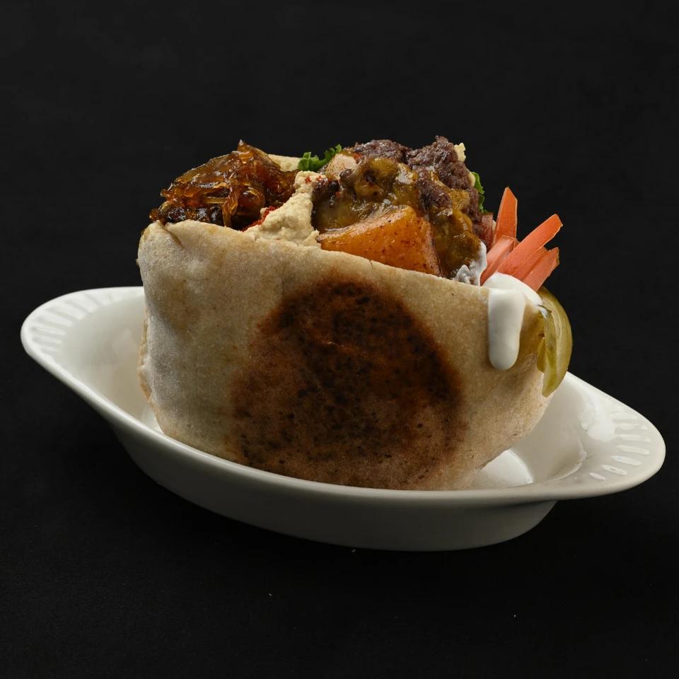 Pita Viande Hachée Cheddar