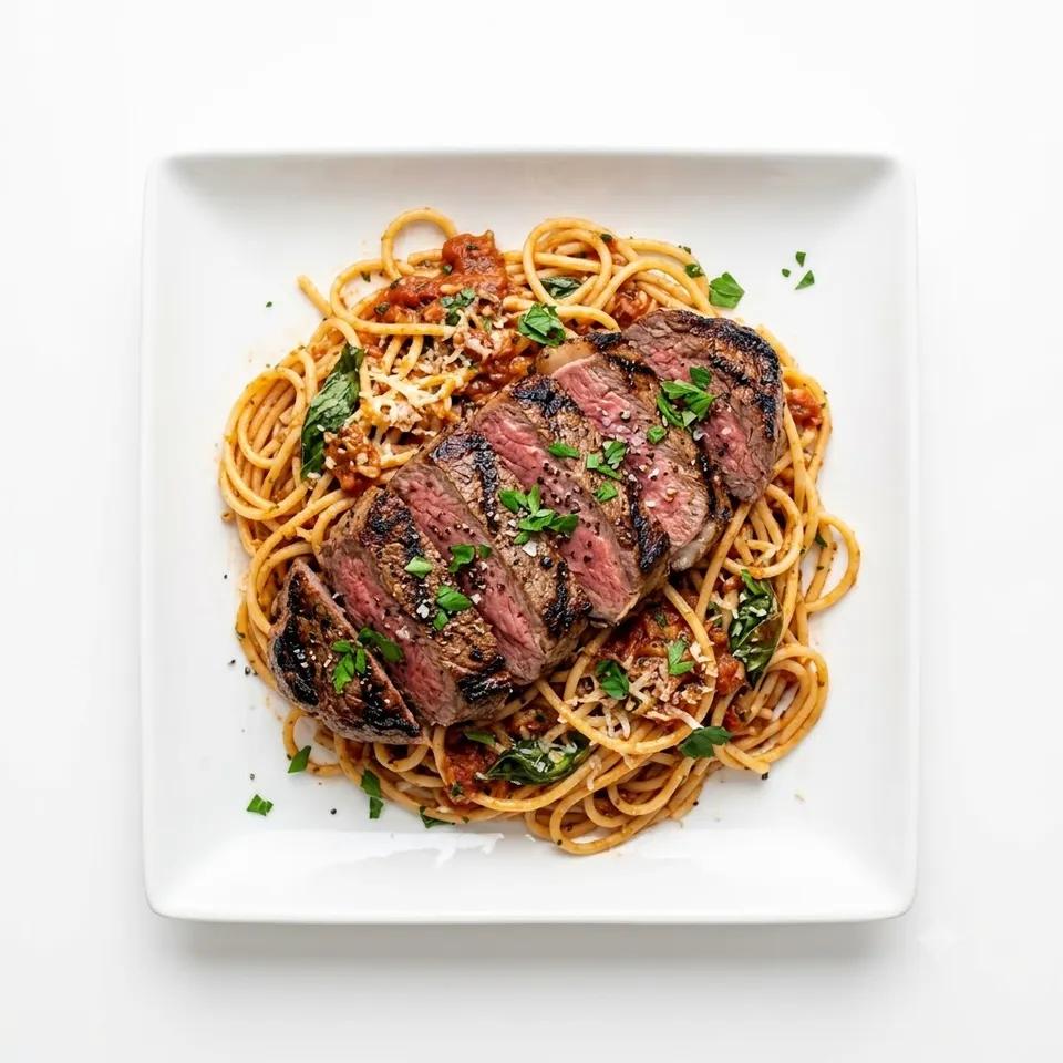 Pasta Steak