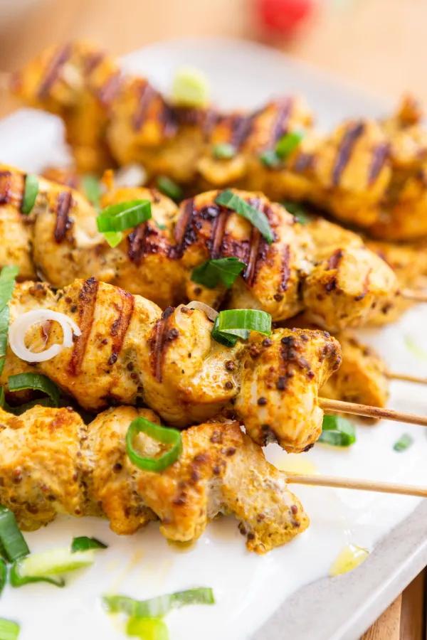 Brochette De Poulet à L'indienne