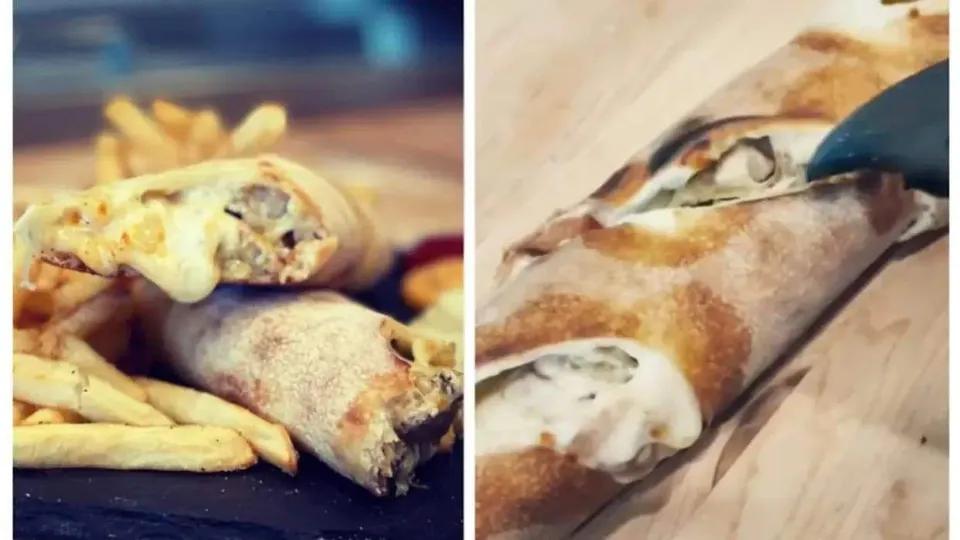 Baguette farcie chawarma