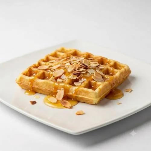 Gaufre Miel Amandes