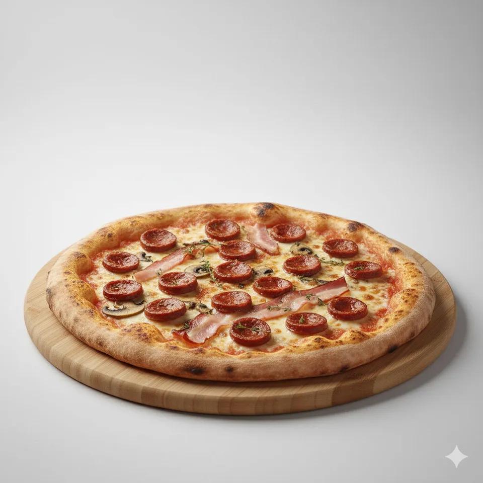 Pizza Boisée Merguez