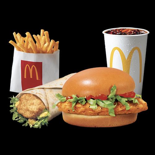 Duo Mabrouk : P'tit Wrap + Chickenburger