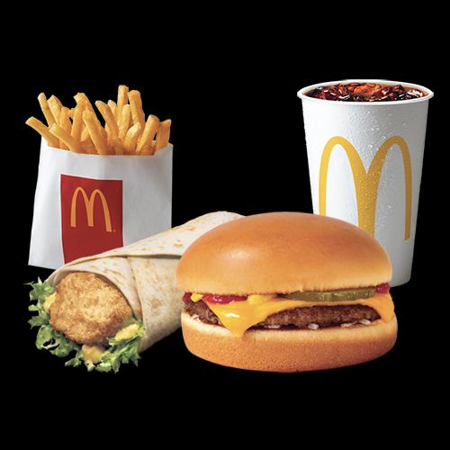 Duo Mabrouk : P'tit Wrap + Cheeseburger