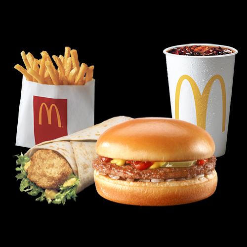 Duo Mabrouk : P'tit Wrap + Hamburger