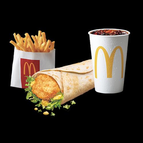 Menu P'tit Wrap Miel Moutarde