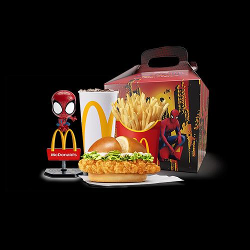 Menu Spider Man - McCrispy®