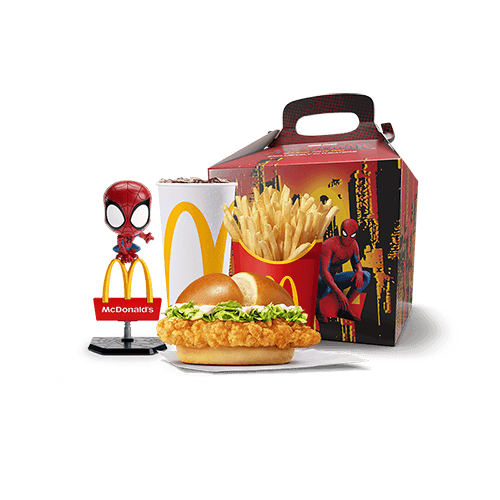 Menu Spider Man - McCrispy®