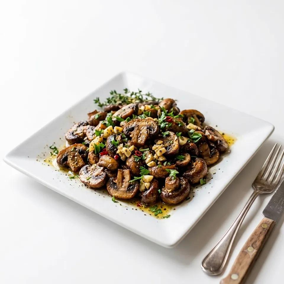 Champignon Sauté à l'ail