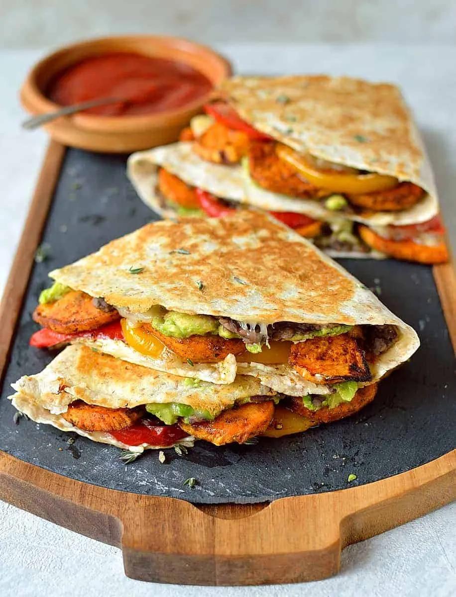 Liver Quesadillas