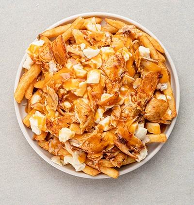 Chicken Cheddar Poutine