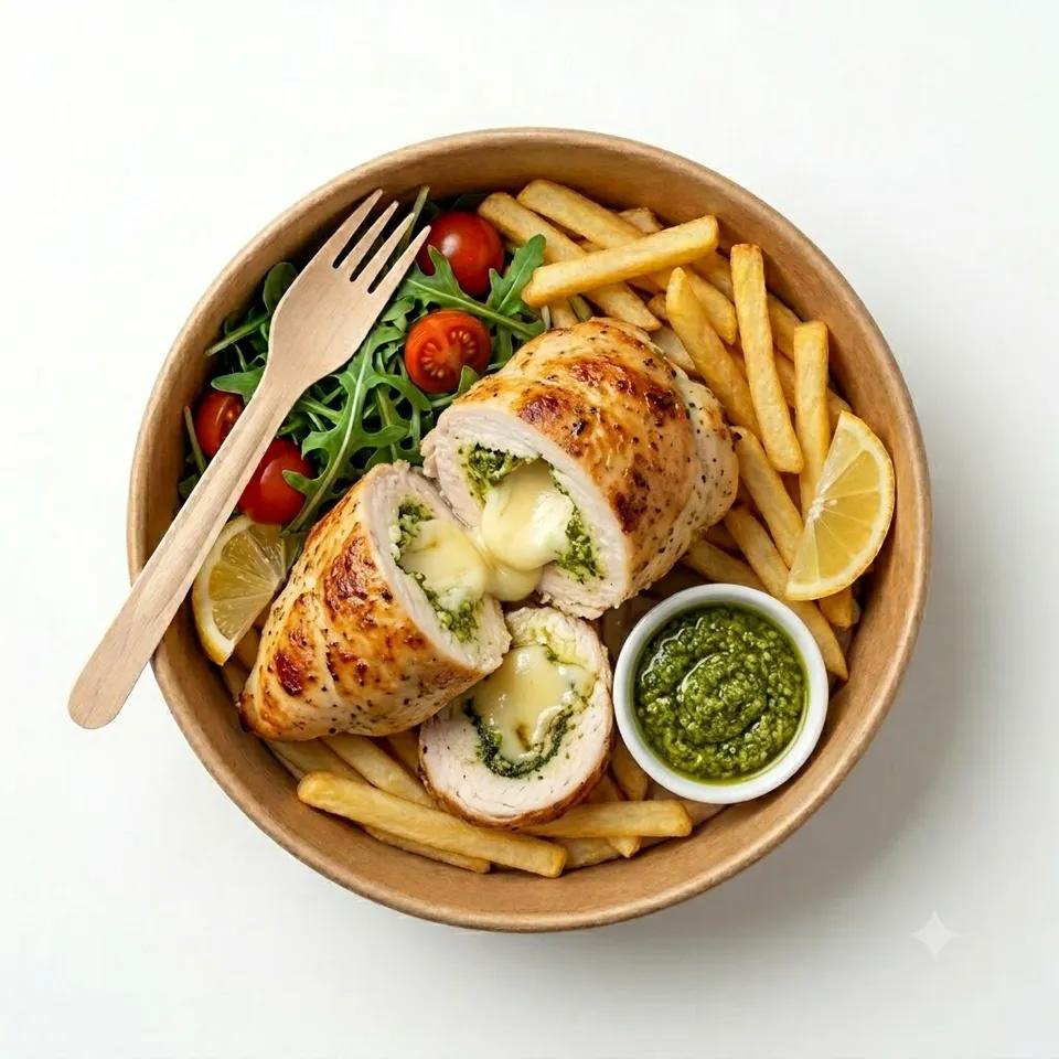 Le cordon Bleu du Chef au Cœur Coulant