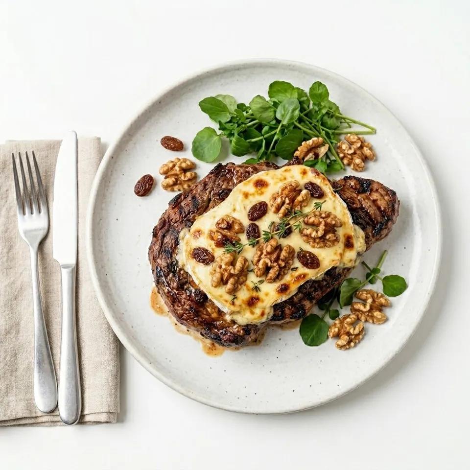 Entrecôte gratinée