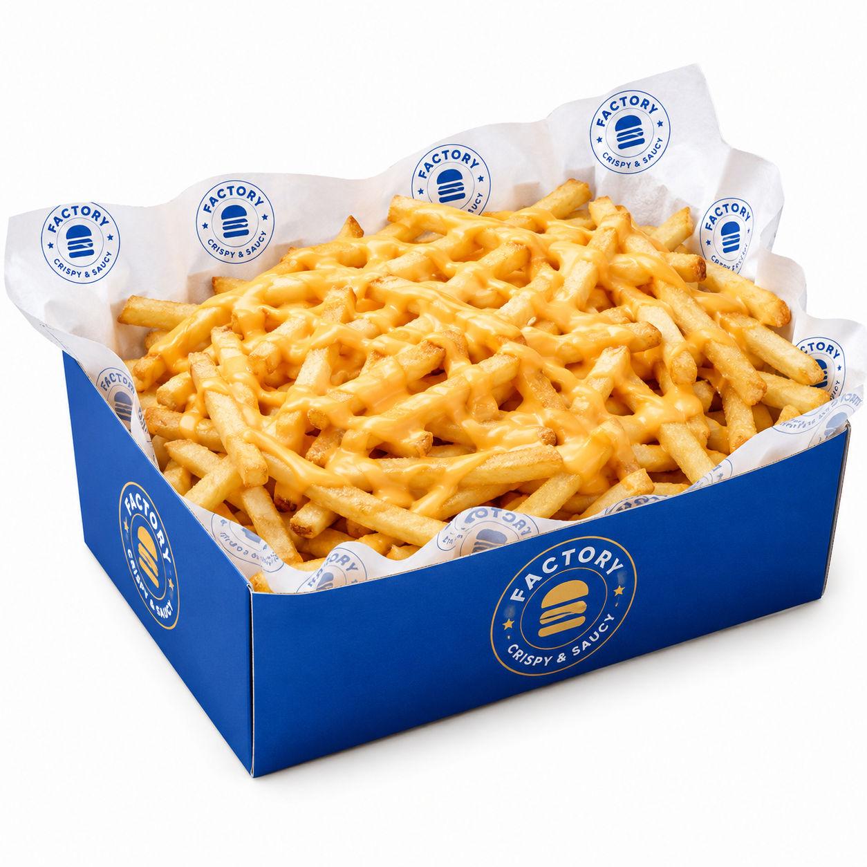 Frites fromagères