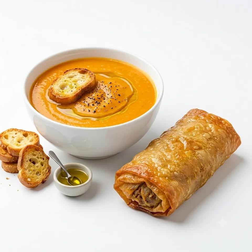 Soupe + Bourek