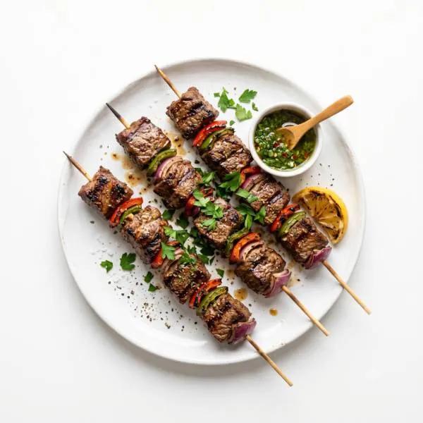 3 Brochettes Viande