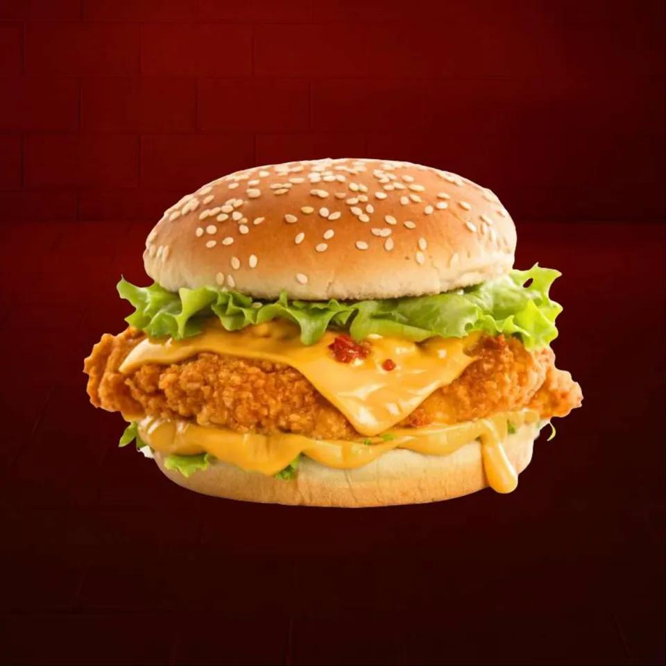 Crispy Chicken Double Fromage Burger