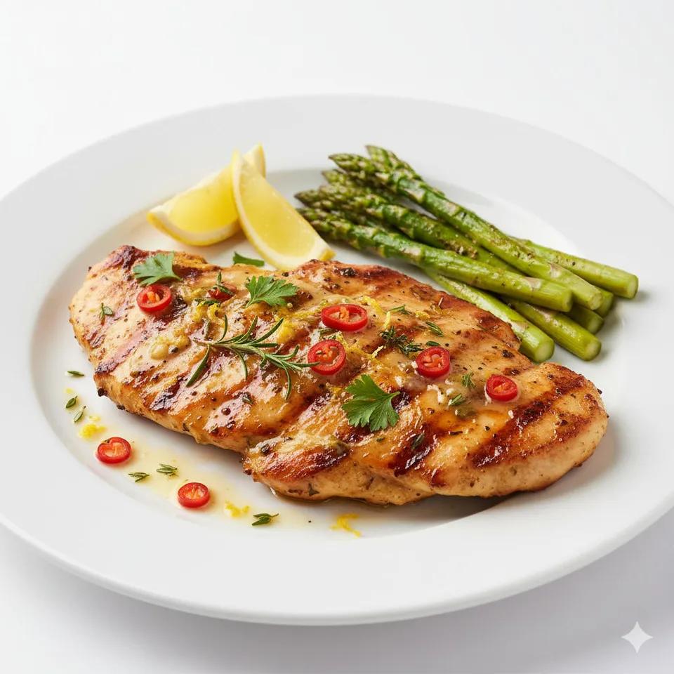 Plat Escalope grillé