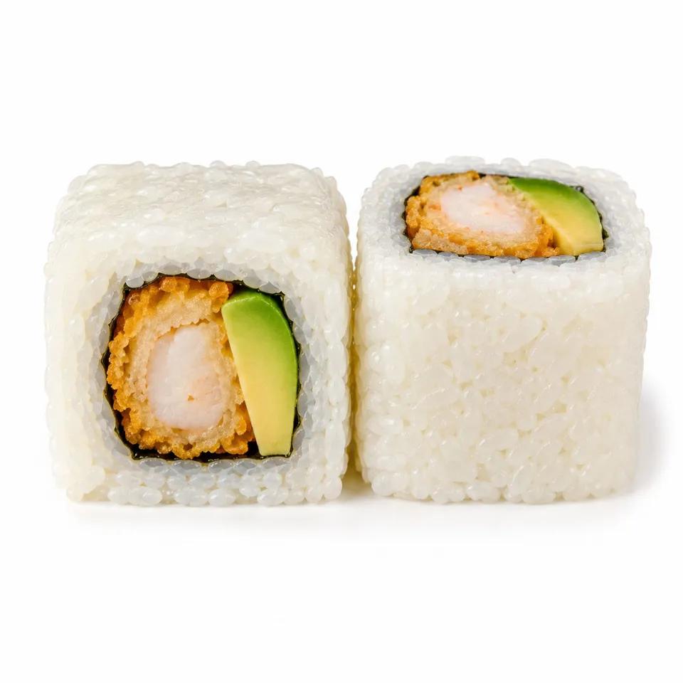 Crevette tempura avocat