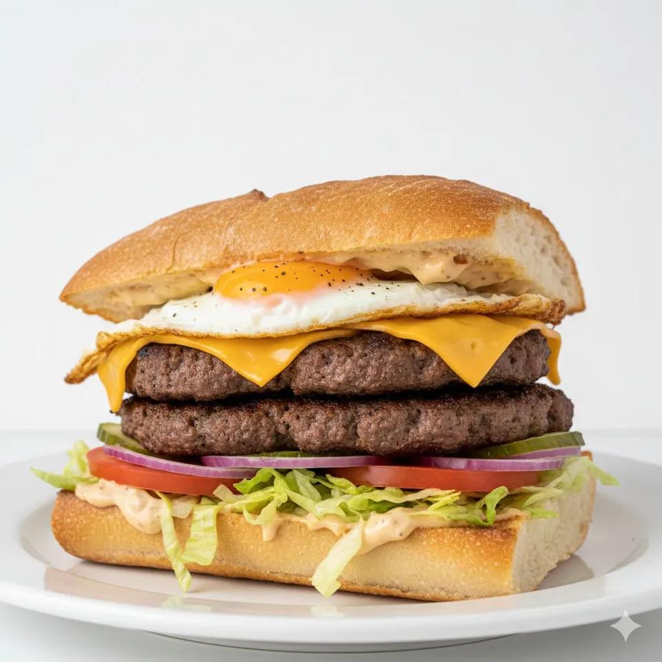 Sandwiche Triple Steak