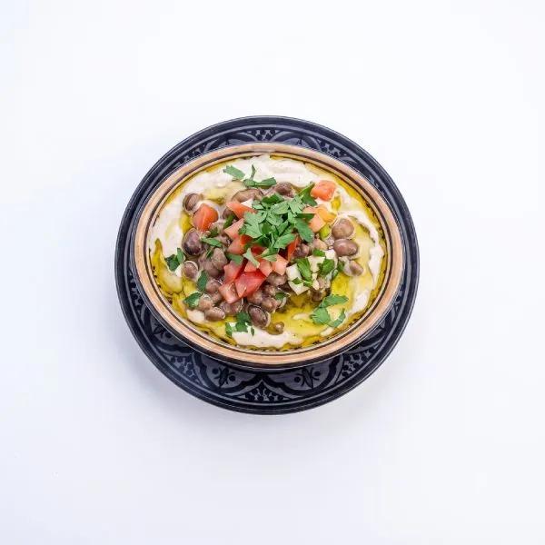فول بطحينة (Fèves à la tahina)