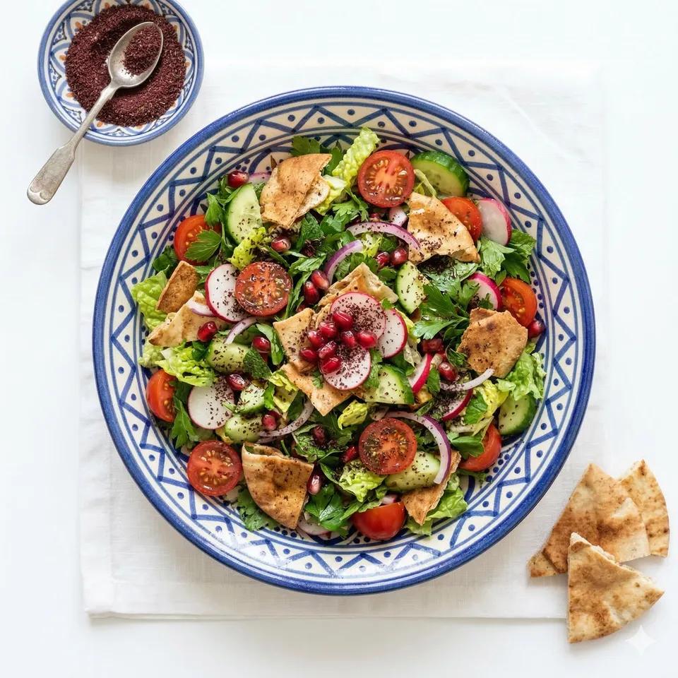 سلطة فتوش (Salade Fattouche)