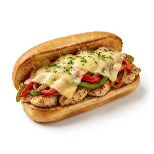 Sandwich Philly Cheese Chicken