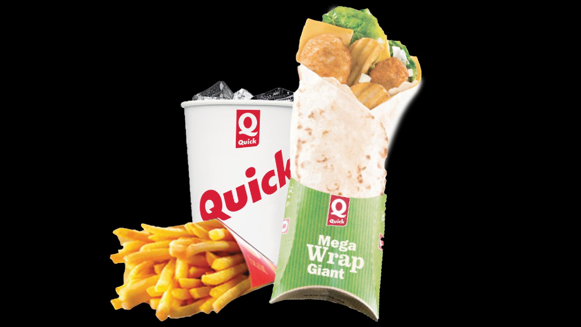Menu Méga Wrap Chicken Giant