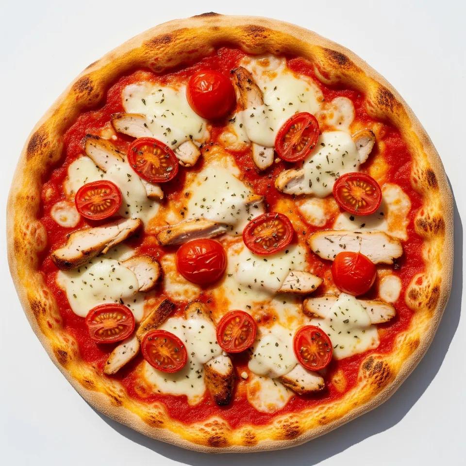 Pizza Fumato (poulet fumé)