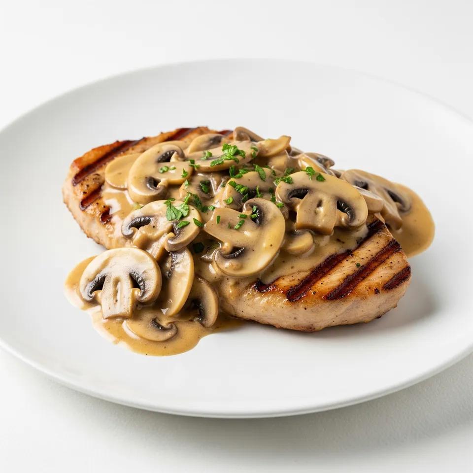 Plat Escalope à la Normande