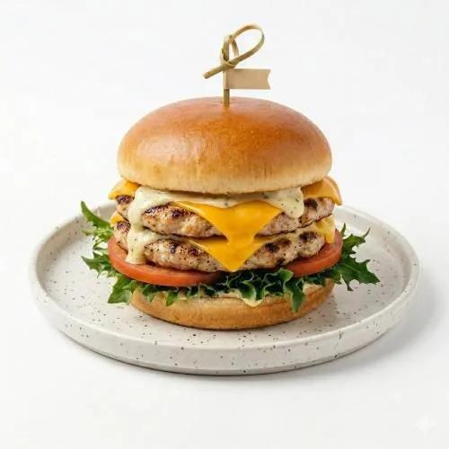 Double Chicken Burger