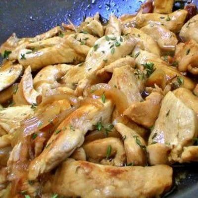 Emincé de Poulet
