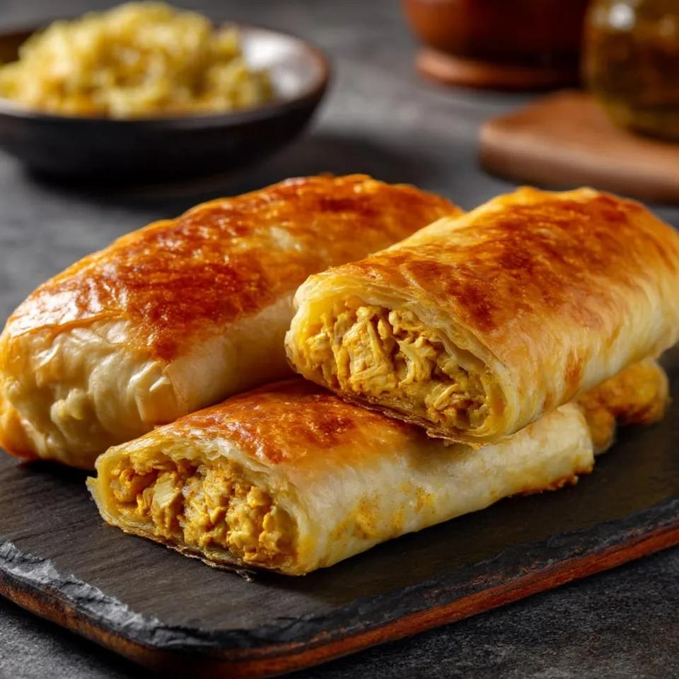 Croustillant de Brick au Poulet