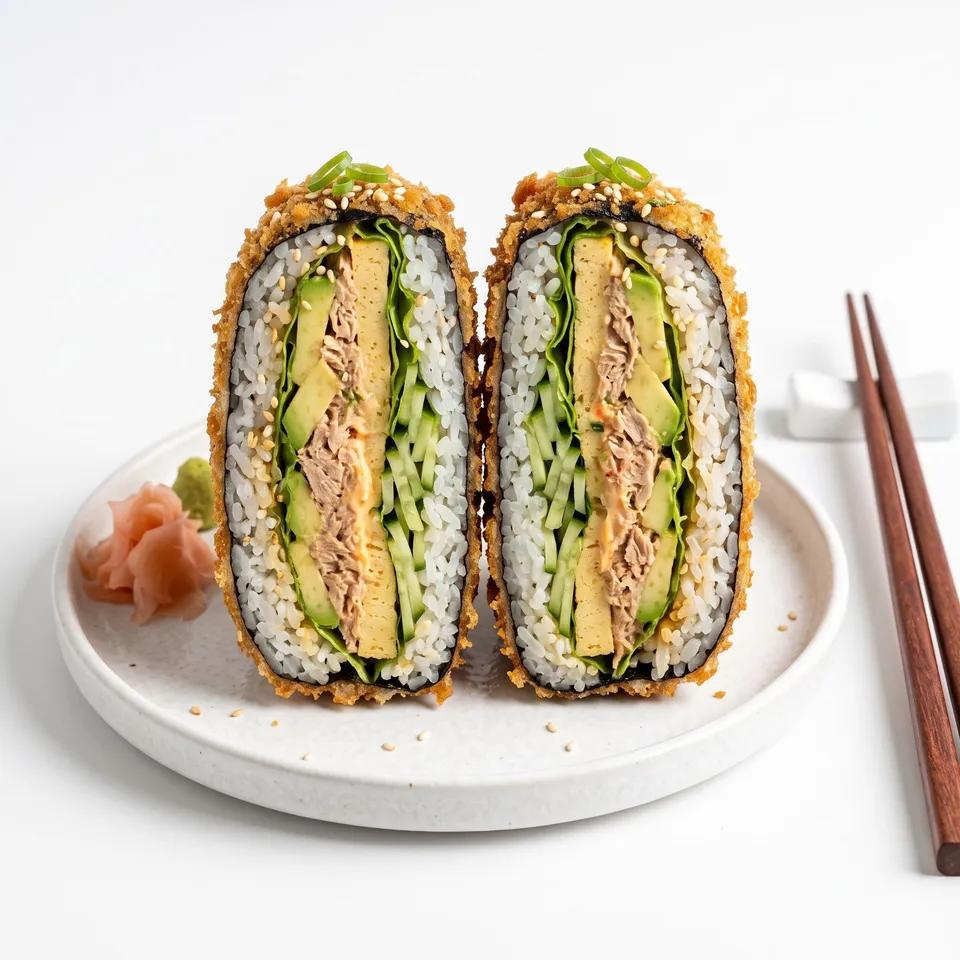 Onigirazu Crispy Thon