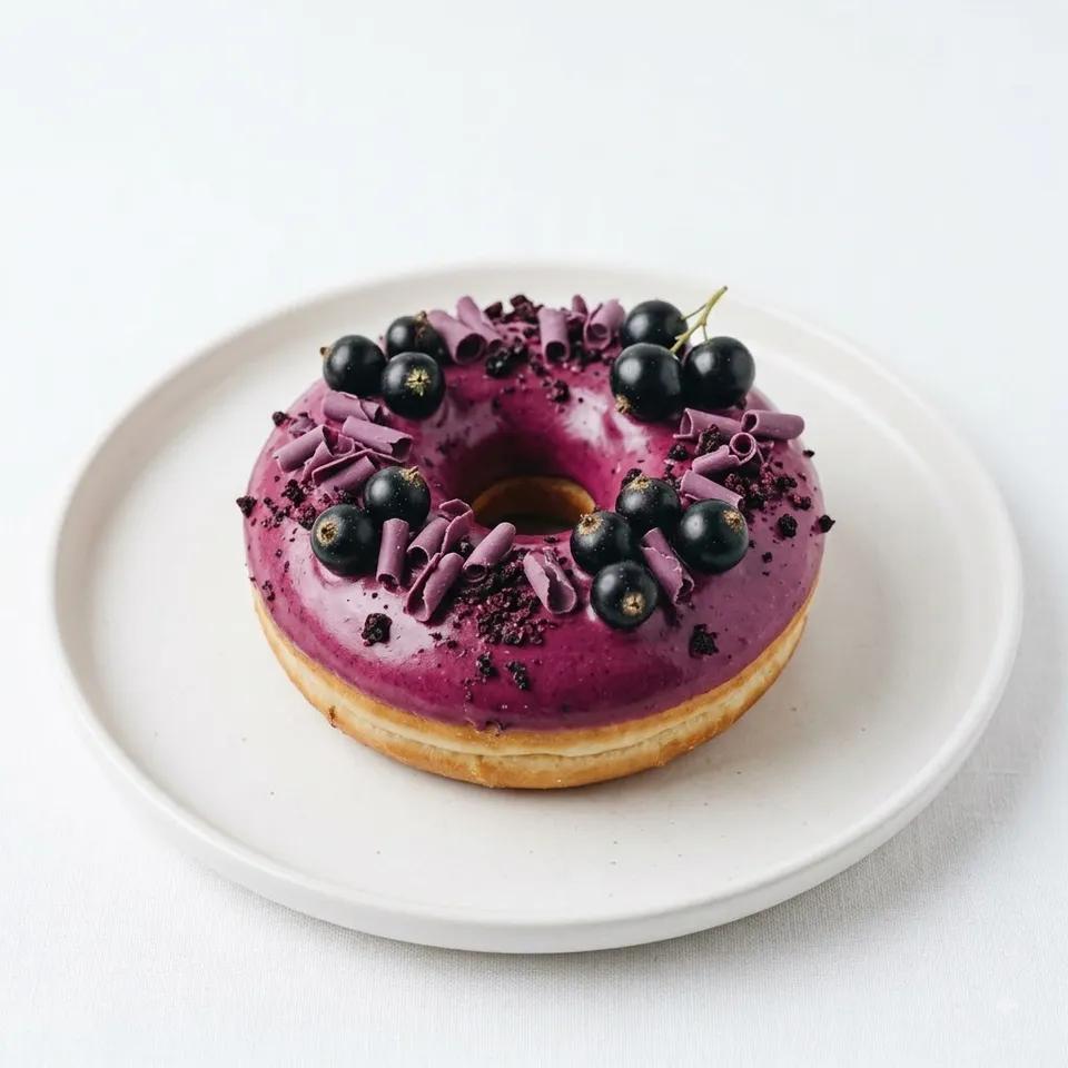 Donuts au Cassis