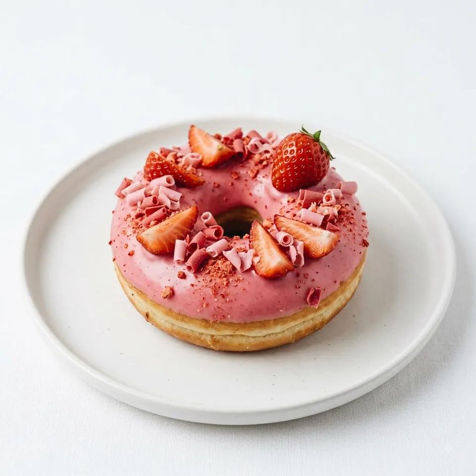 Donuts à la Fraise