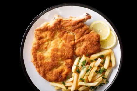 Plat Escalope Panée