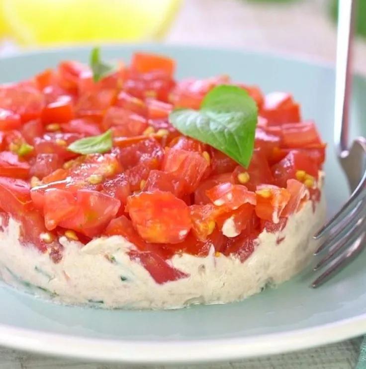 Tartare De Tomate Au Thon