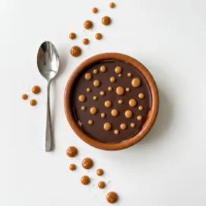 Crème dessert Chocolat Caramel beurre Salé