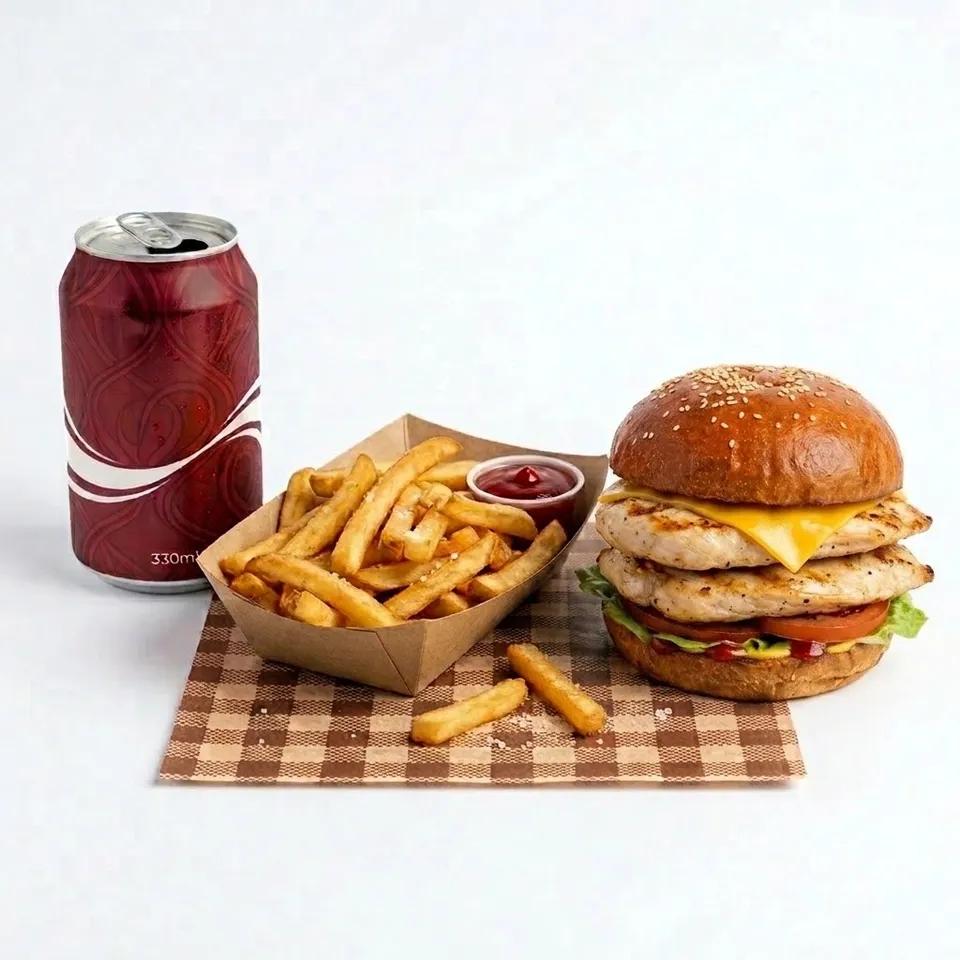 Menu Cheese Double Poulet
