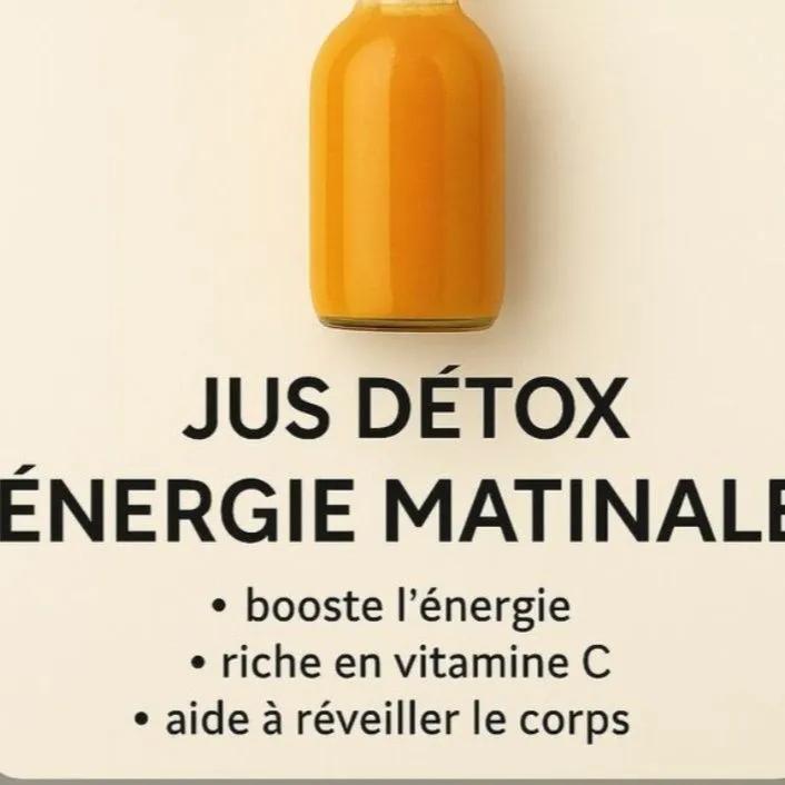 DETOX ORANGE : ENERGIE MATINALE