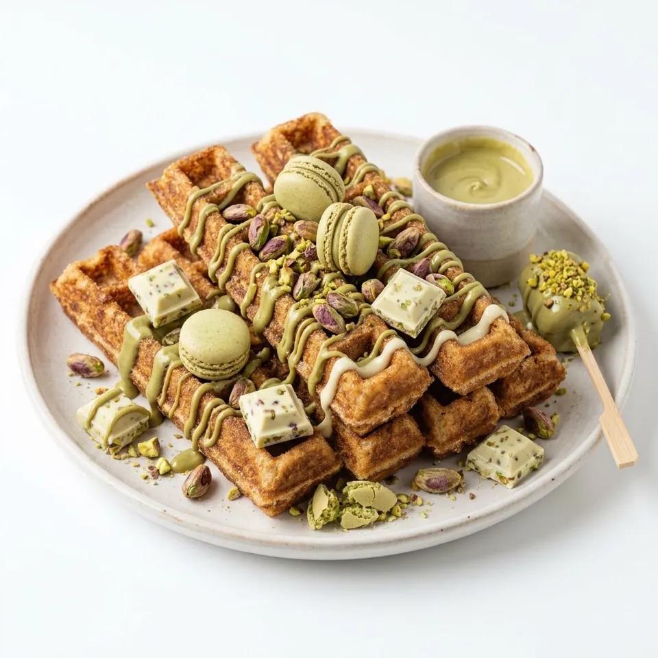 Gaufre sticks Pistachio
